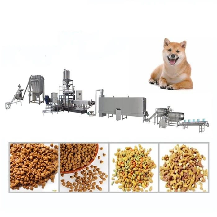 Pet Dog Cat Food Manufacturing Machine